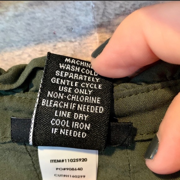 Torrid Embroidered Button down Peasant Blouse - Picture 12 of 12